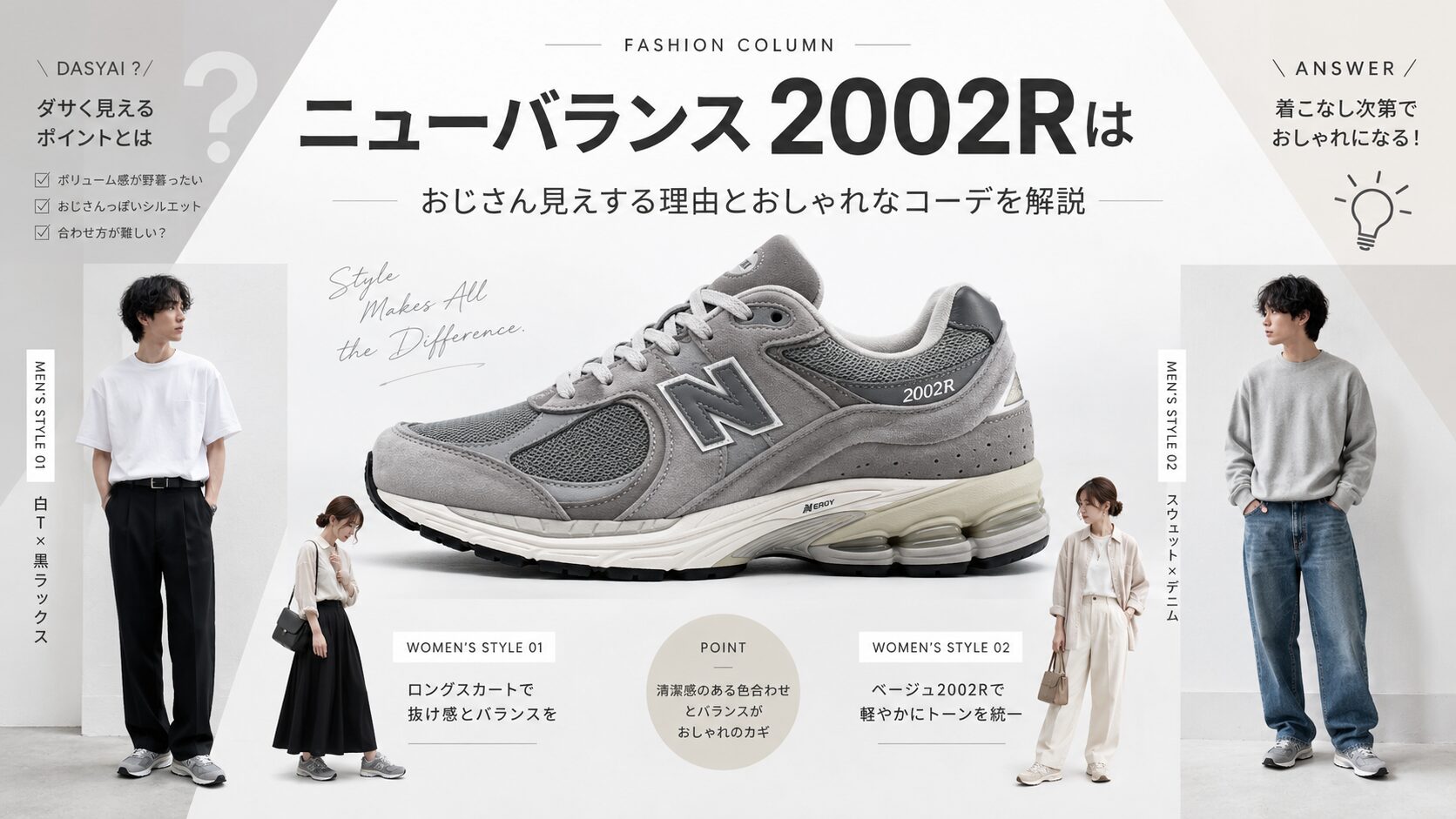 ニューバランス2002ダサい