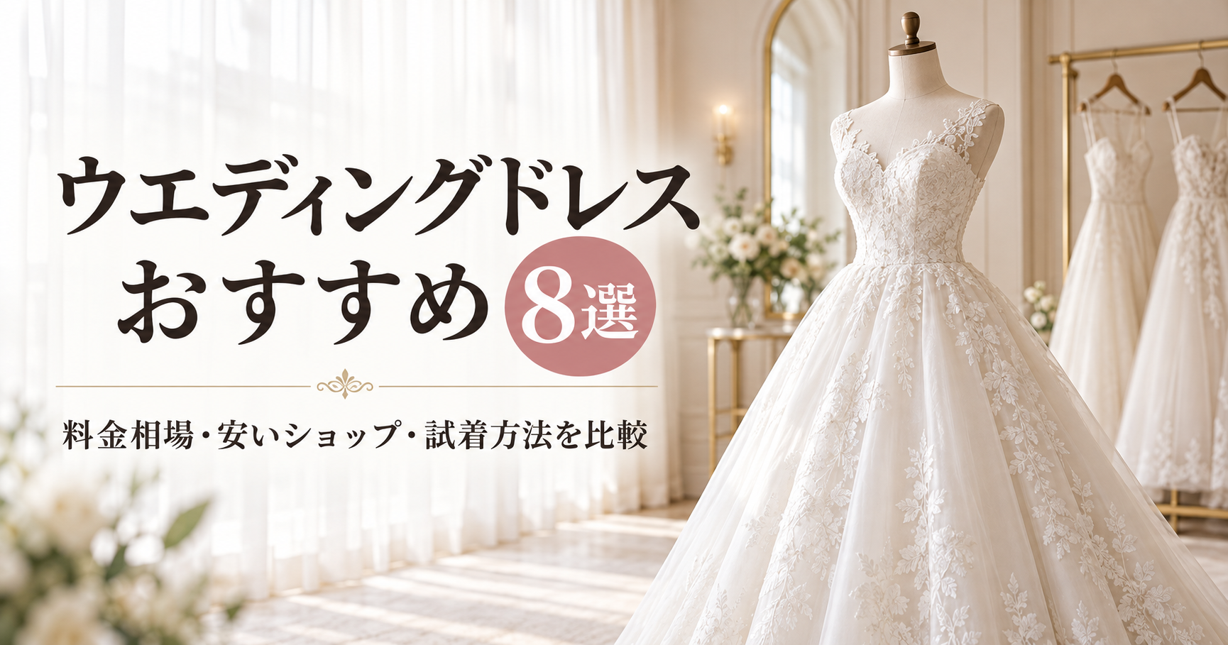 ウエディングドレス レンタル