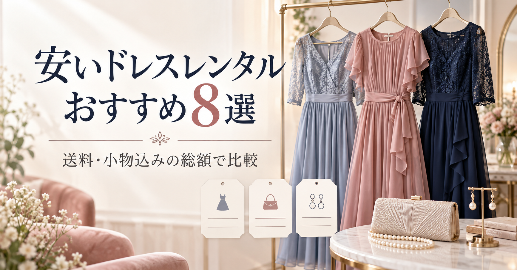 安いドレスレンタル